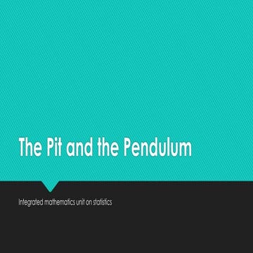 The pit and the pendulum (1)