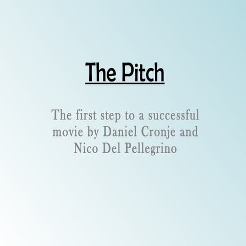 The pitch[1]