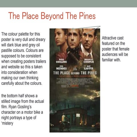 The place beyond the pines poster | PPT