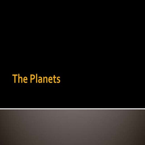 The Planets