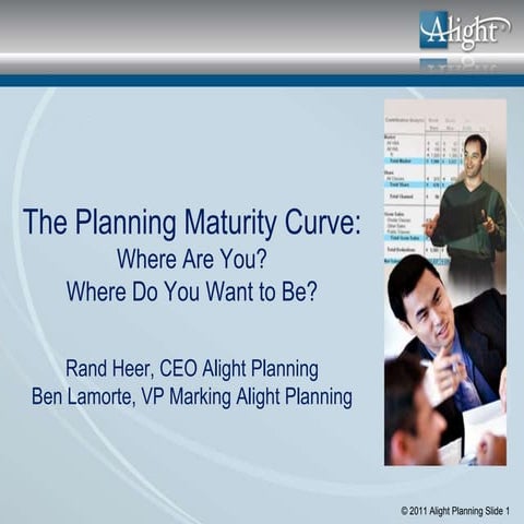 The Planning Maturity Curve (Palo Alto June 15)