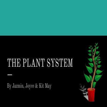 The plant system