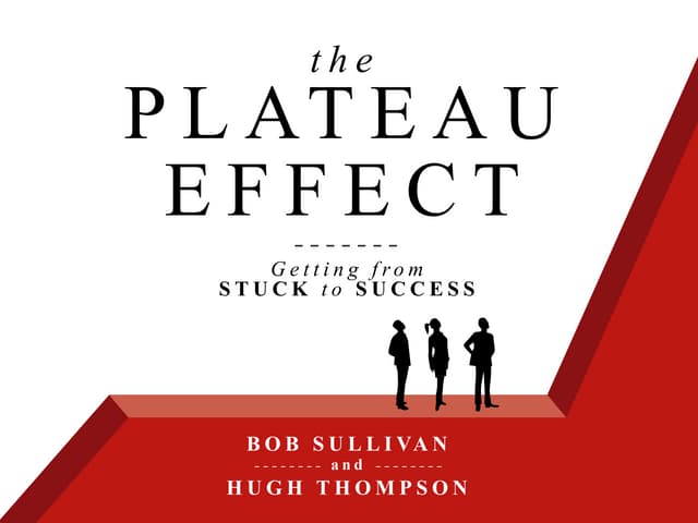 The Plateau Effect: Why People Get ...