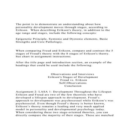 The point is to demonstrate an understanding about how persona.docx