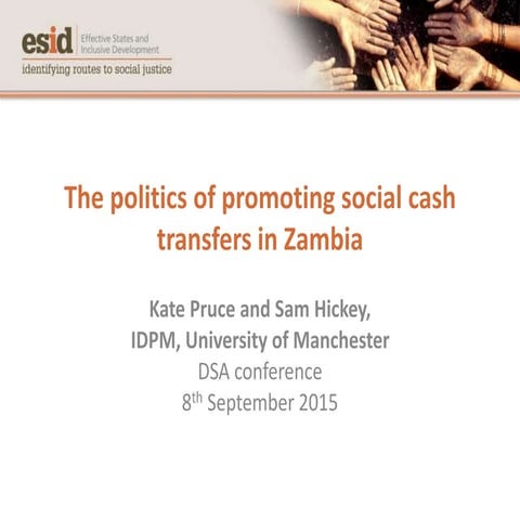 The politics of sc ts in zambia dsa
