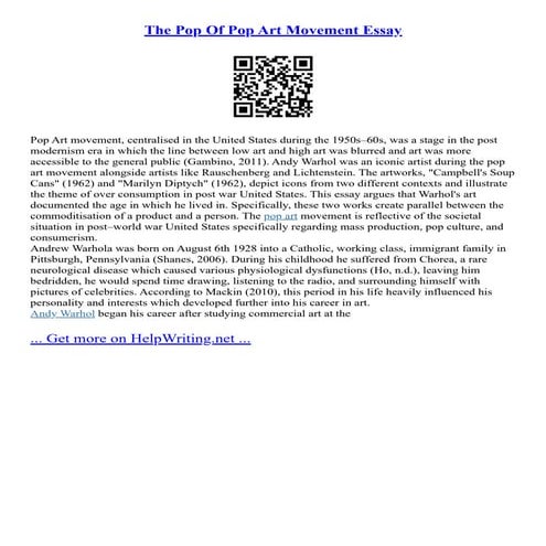 the-pop-of-pop-art-movement-essay-pdf