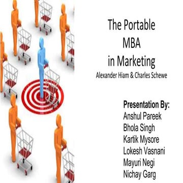 The portable mba in marketing