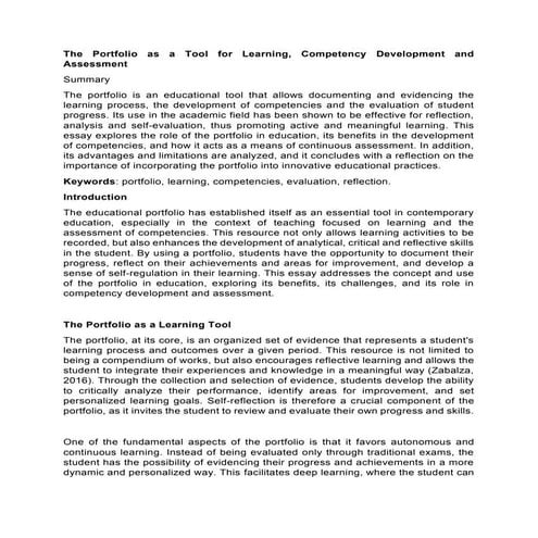 ensayo de evaluación de estrategias didácticas | DOCX