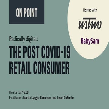 The post covid 19 retail consumer