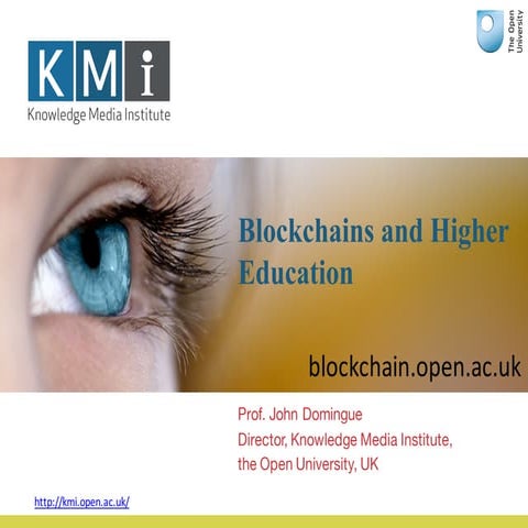 The Potential of Blockchain in Higher Education