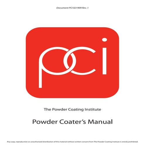 The powder coaters_manual