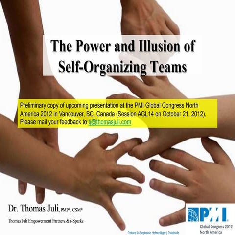 The Power and Illusion of Self-Organizing Teams