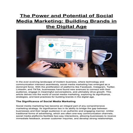 The Power and Potential of Social Media Marketing_ Building Brands in ...
