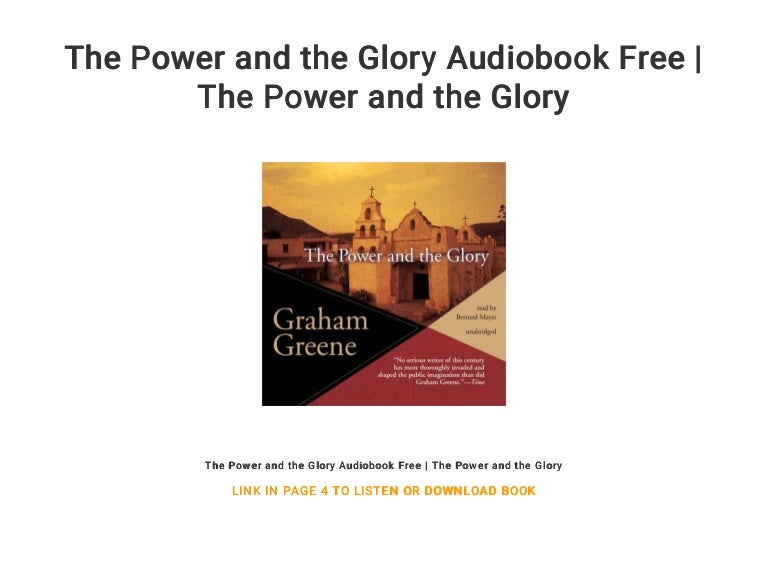The Power And The Glory Audiobook Free