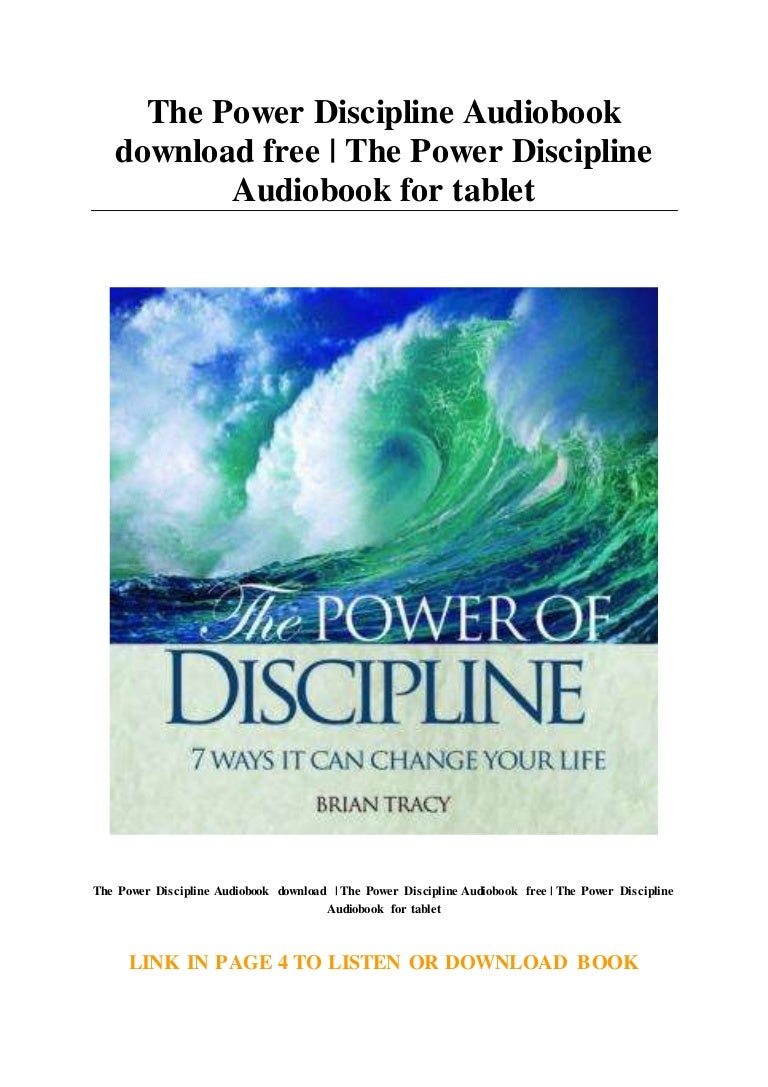The Power Discipline Audiobook download free | The Power Discipline A…