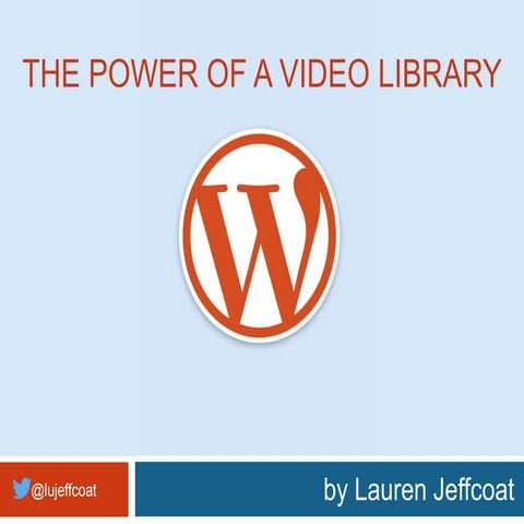 The power of a video library