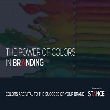 The Power of Colors in Branding | PPSX