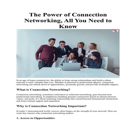 Business Networking Bingo | PDF