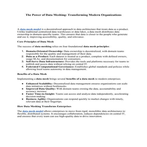 The Power of Data Meshing_ Transforming Modern Organizations.docx