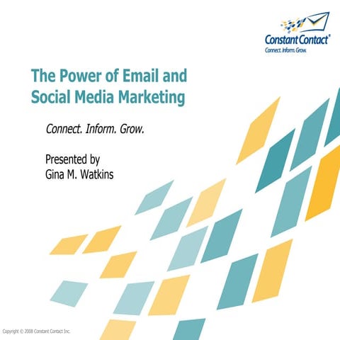The Power of Email Marketing - Constant Contact