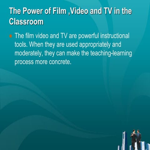 The power of film ,video and tv