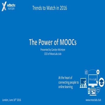 The Power of MOOCs