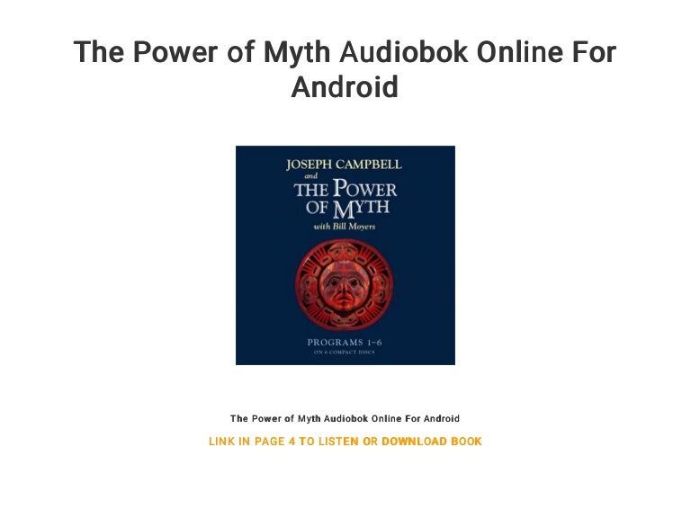 The power of myth pbs - bdakids