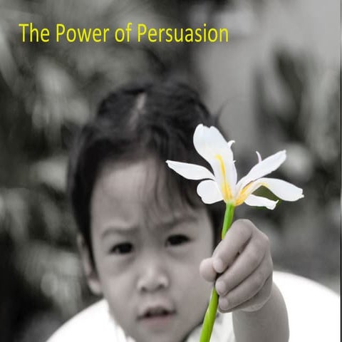 The Power Of Persuasion