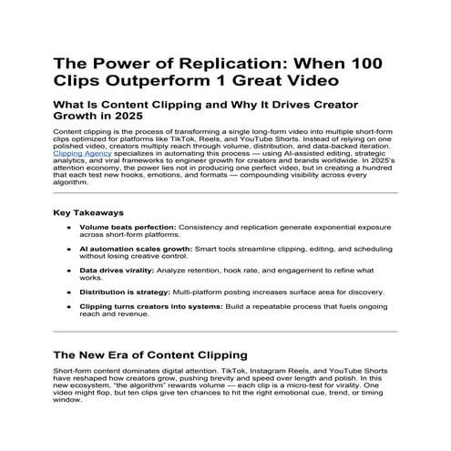 The Power of Replication_ When 100 Clips Outperform 1 Great Video.docx