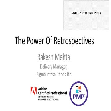 ANIn Ahmedabad March 2024 | The Power of Retrospection by Rakesh Mehta