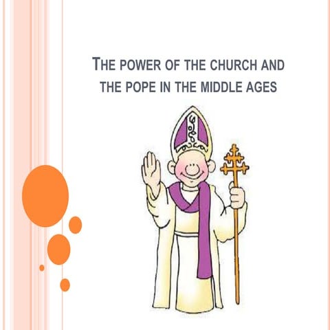 The power of the church and the pope