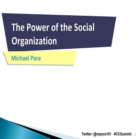 The Power of the Social Organization