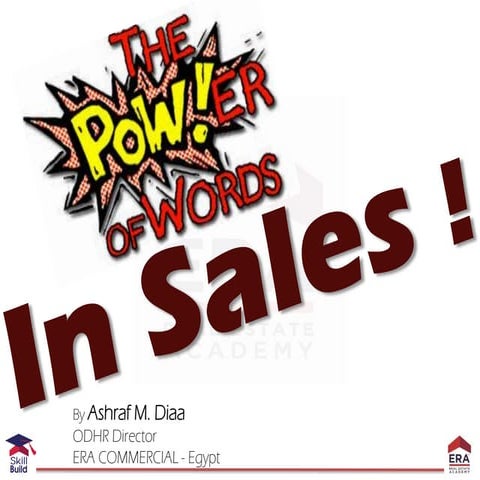 The power of words in sales