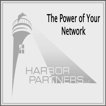 The Power Of Your Network