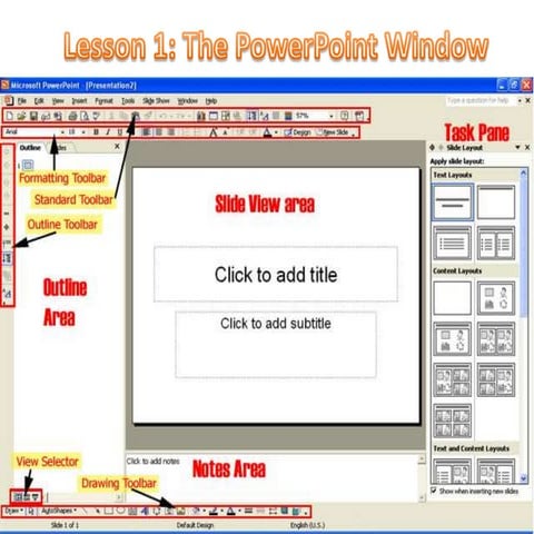 Asynchronous Presentaion (Power Point Window)