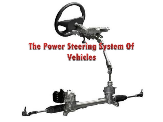 EPAS report Electric power assisted steering