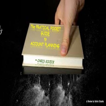 The Practical Pocket Guide to Account Planning [recovered]  19