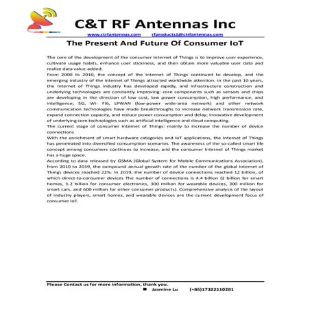 The present and future of consumer IoT