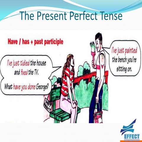 The present  perfect tense