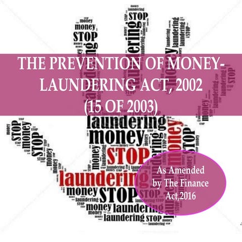 The prevention of money laundering act, 2002 (2)
