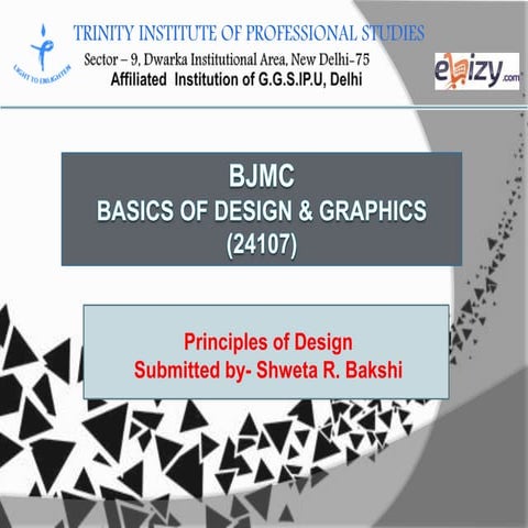 The principles of design