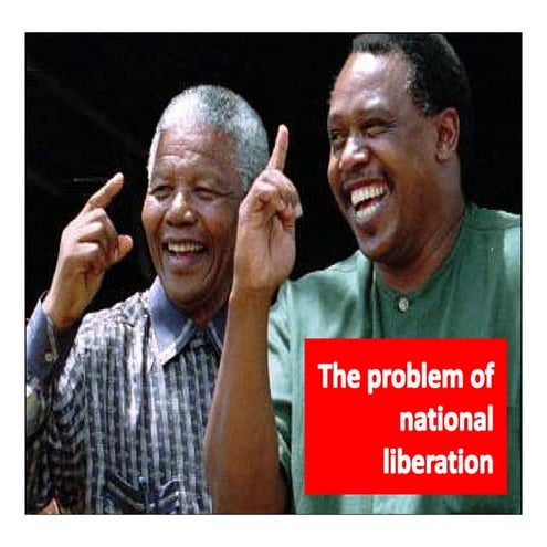 The problem of national liberation | PDF