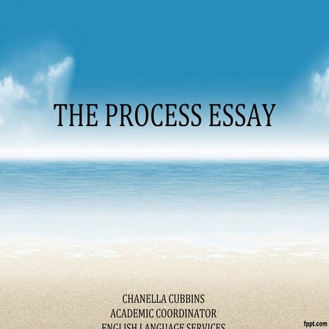 The process essay