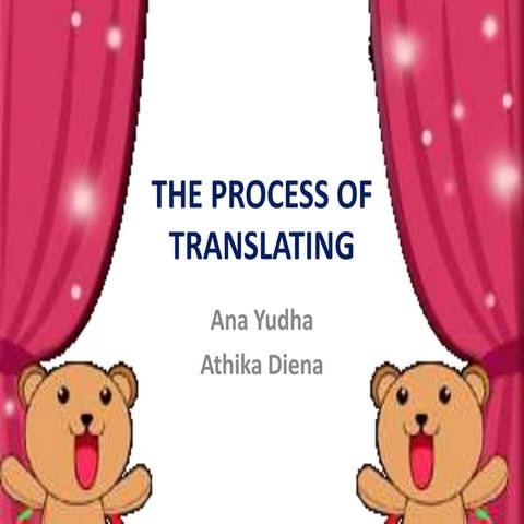 The process of translation