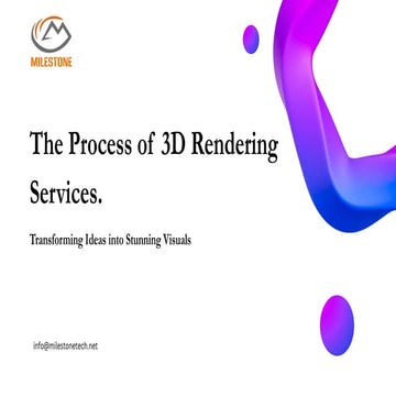 The Process of 3D Rendering Services..pptx