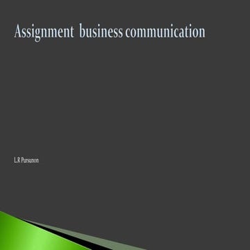 The process of communication