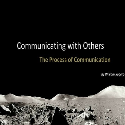The Process of Communication