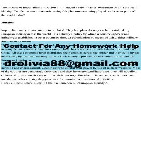 The process of Imperialism and Colonialism played a role in the esta.pdf