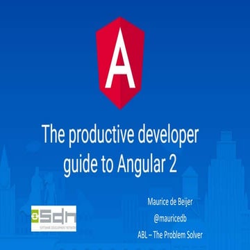 SDN: The productive developer guide to Angular 2