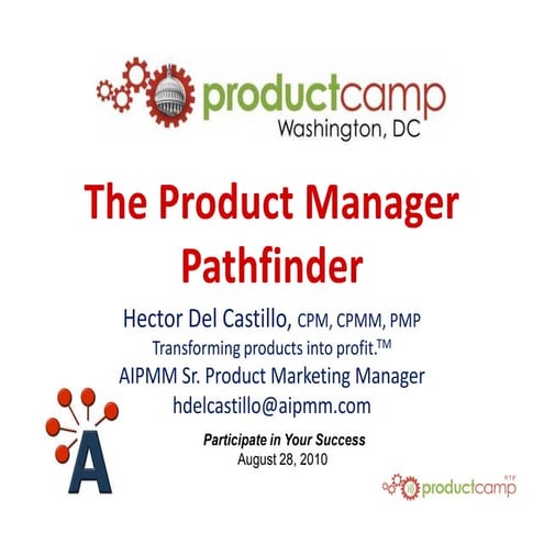 The Product Manager Pathfinder